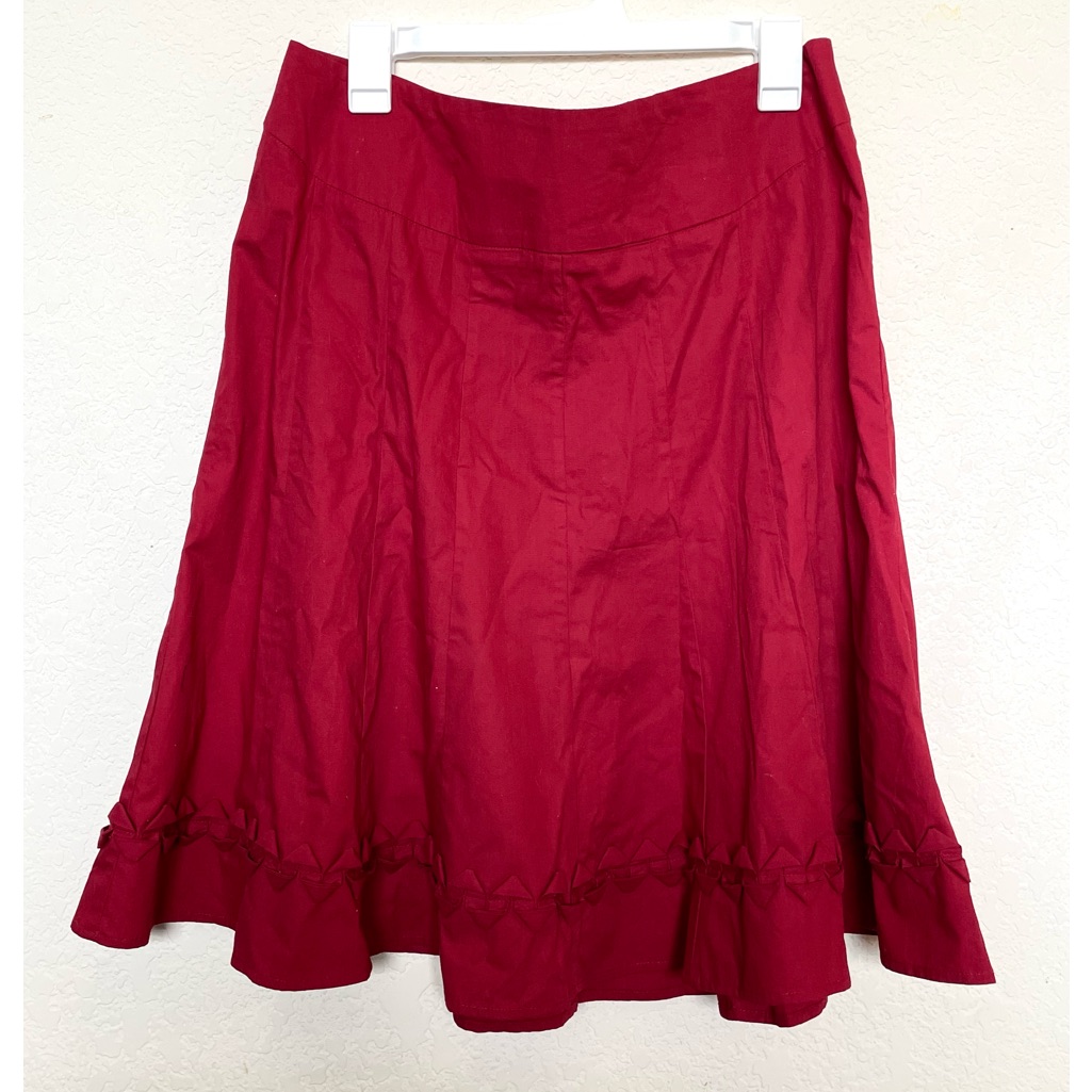 Vintage Red Skirt